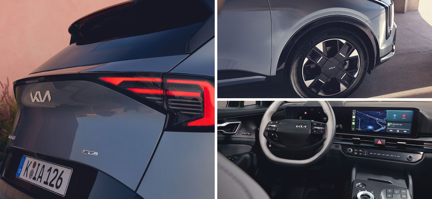 particolari degli esterni ed interni della nuova kia sportage 2026