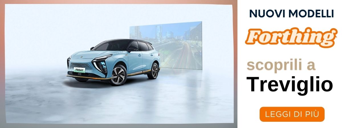 Presentazione nuove Forthing Friday auto 2025 da Reduzzi Motor a Treviglio Bergamo
