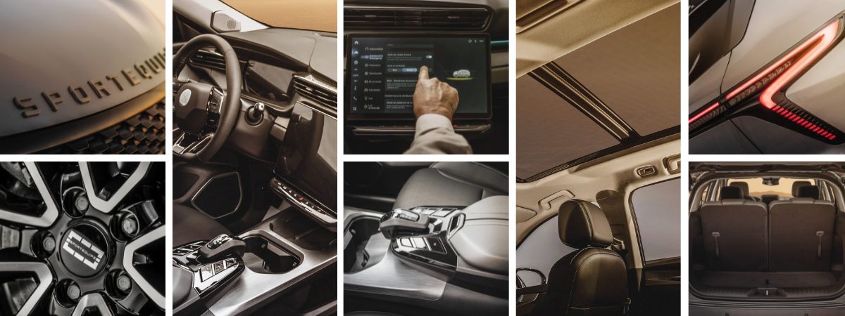 Veduta degli interni full optional per la nuova Sportequipe 8 GT Auto 2025, disponibile alla vendita da Reduzzi Motor a Treviglio