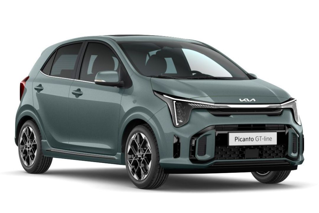 Kia Picanto verde da Reduzzi Motor a Bergamo