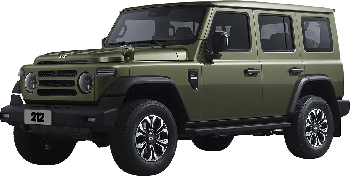 EMC 212 fuoristrada 4x4 verde militare