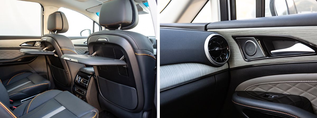 La nuova EVO Spazio Particolari degli interni