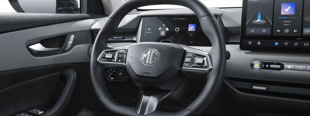 Design interno della MGS5 EV