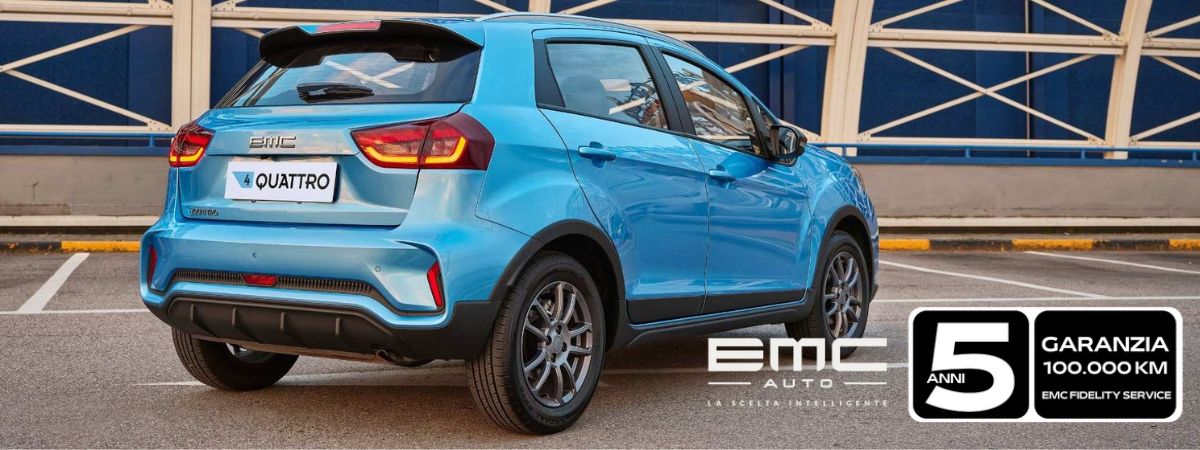 EMC 4 grantita per 100,000 km o 5 anni.