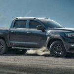 Foton Bergamo e Provincia nuova Tunland V9 vista laterale in uso fuoristrada Reduzzi Motor Treviglio