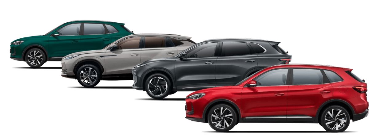 Gamma Colori della nuova MG HS PHEV