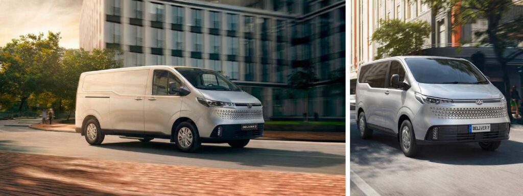 Il Maxus Deliver7 Diesel per le vie di Bergamo