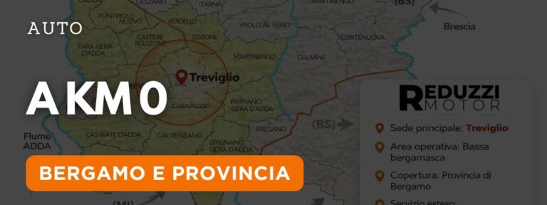 Offerte Auto KM 0 a Bergamo e Provincia Reduzzi Motor